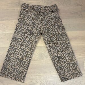 American Eagle Outfitters Leopard Print Jeans in Brown and Black